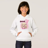 Meisje anime sweatshirt (Voorkant volledig)