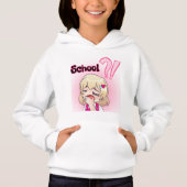 Meisje anime sweatshirt (Voorkant)