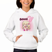 Meisje anime sweatshirt