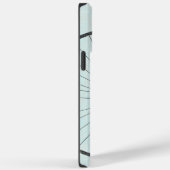 Meisje Aqua blauw Fietslinnen Iphone Case-Mate iPhone Case (Achterkant / Rechts)