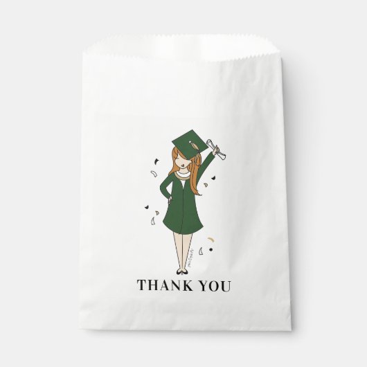  meisje Avatar | Afstuderen van de middelbare scho Bedankzakje (Voorkant)
