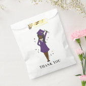  meisje Avatar | Afstuderen van de middelbare scho Bedankzakje (Gezegeld)