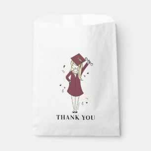  meisje Avatar   Afstuderen van de middelbare scho Bedankzakje