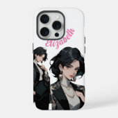 Meisje baas iPhone hoesje (Achterkant)