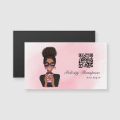 Meisje Baas QR Code (Voorkant / Achterkant)