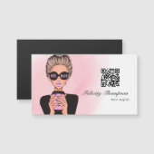 Meisje Baas QR-code (Voorkant / Achterkant)