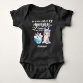 Meisje Baby Body Happy 1e Moederdag Romper (Voorkant)