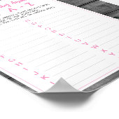 Meisje Baby Dier Spel Douche Activiteit Olifant Poster (Hoek)