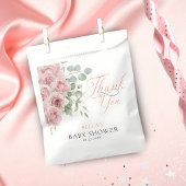 Meisje Baby in Bloom Baby shower Bedankt Bedankzakje