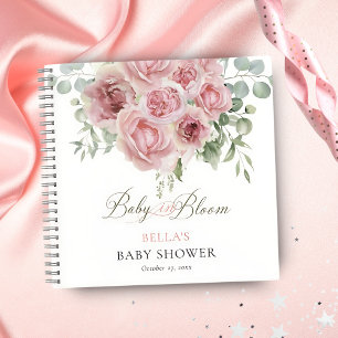 Meisje Baby in Bloom Baby shower Gasten Boek