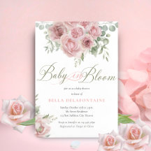Meisje Baby in Bloom Baby shower