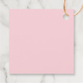 Meisje Baby Kleding Baby shower Bedankjes Labels (Achterkant)