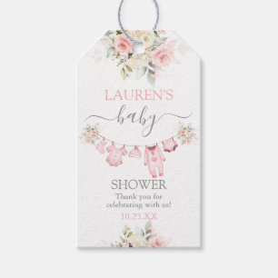 Meisje Baby Kleding Baby shower Gift Label Cadeaulabel