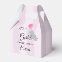 Meisje Baby Shower 10cm b x 6cm d x 13cm h