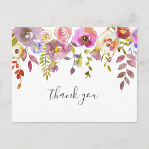 Meisje baby shower gedicht bedankt briefkaart