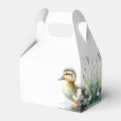 Meisje Baby shower gunst Boxen Mallard Ducks Bedankdoosjes (Achterkant)