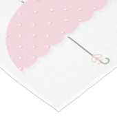 Meisje Baby Shower Korte Tafelloper (Hoek)