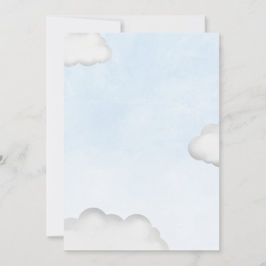 Meisje Baby shower per postroze olifant Kaart (Achterkant)