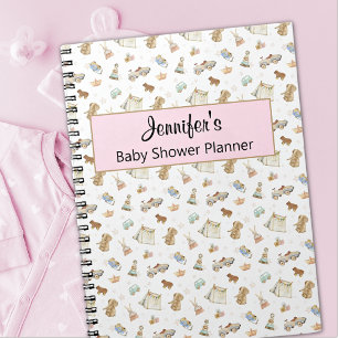 Meisje Baby shower Planner-Keepsake  speelgoed Notitieboek