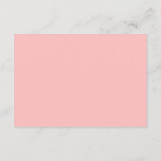 Meisje Baby shower Teddy Bear Enclosure Kaart (Achterkant)