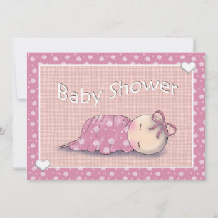 Meisje Baby Shower Uitnodigingen