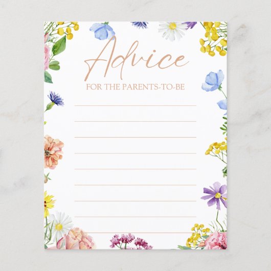 Meisje Baby shower Zoet als kan Bee Advies Kaart (Voorkant)