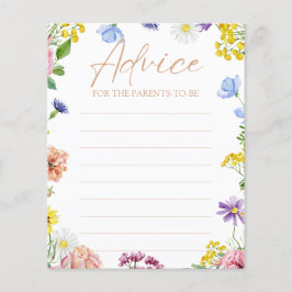 Meisje Baby shower Zoet als kan Bee Advies Kaart