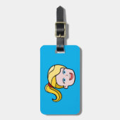 Meisje Bagagelabel (Voorkant verticaal)