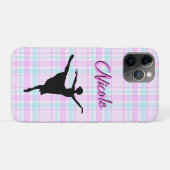 Meisje Ballerina Ballroom Dance Plaid Pastel Case-Mate iPhone Case (Achterkant (horizontaal))