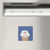 Meisje ballerina magneet (Insitu (Vaatwasser))