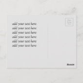 meisje bedankt je kaart (Achterkant)