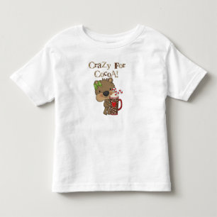 Meisje Beer gek voor cacao Kinder Shirts