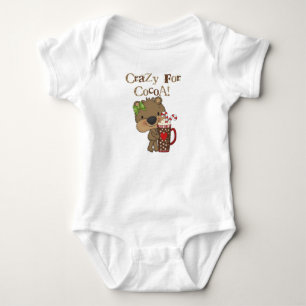 Meisje Beer gek voor cacao Romper