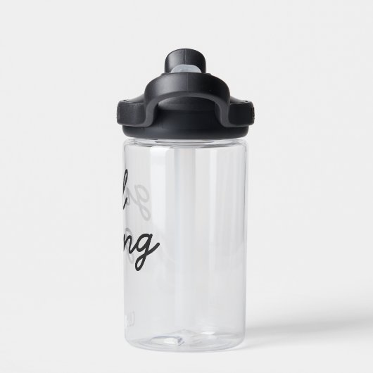 meisje bende schattige moderne feministische meisj waterfles (Achterkant)