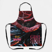 Meisje Beste moeder ooit MAMA All-Over Print Schor Schort (Voorkant)