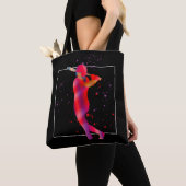 Meisje bij Bat Tote Bag (Dichtbij)