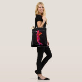 Meisje bij Bat Tote Bag (Op model)