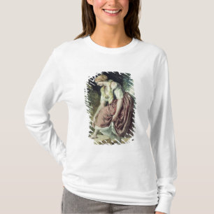 Meisje bij een conduit t-shirt