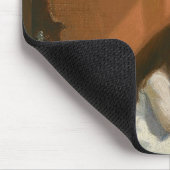 Meisje bij een naaimachine (Edward Hopper) Muismat (Hoek)