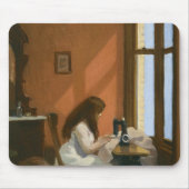 Meisje bij een naaimachine (Edward Hopper) Muismat (Voorkant)