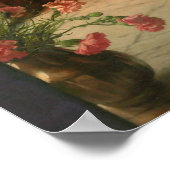 Meisje bij het raam poster (Hoek)