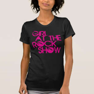 Meisje bij het rockpalm Show Logo T-shirt