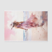 Meisje bij het strand 2 Decoupage Paper Tissuepapier (Voorkant)