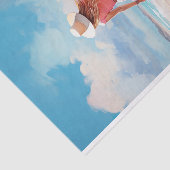 Meisje bij het strand 5 Decoupage Paper Tissuepapier (Detail)