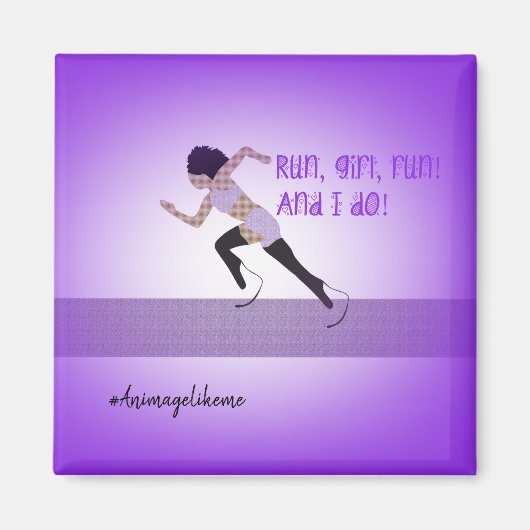 Meisje Blade Runner Magneet (Voorkant)