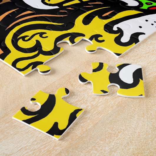 Meisje Bloem Suiker Schedel Legpuzzel (Zijkant)