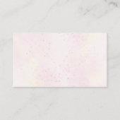 Meisje Bloemen Olifant Luier Raffle Tickets (Achterkant)