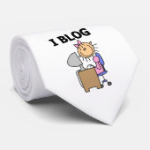 Meisje Blogger Stropdas (Opgerold)
