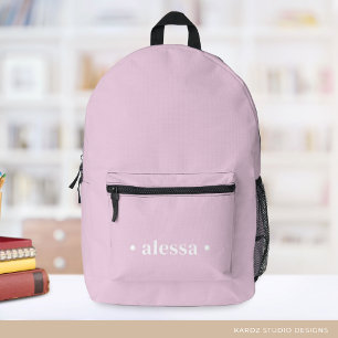 Meisje  Blush Roze Gepersonaliseerde Rugzak