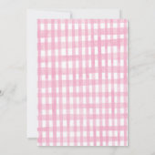 Meisje Boerderij Dieren Barnyard Ballon Verjaardag Kaart (Achterkant)